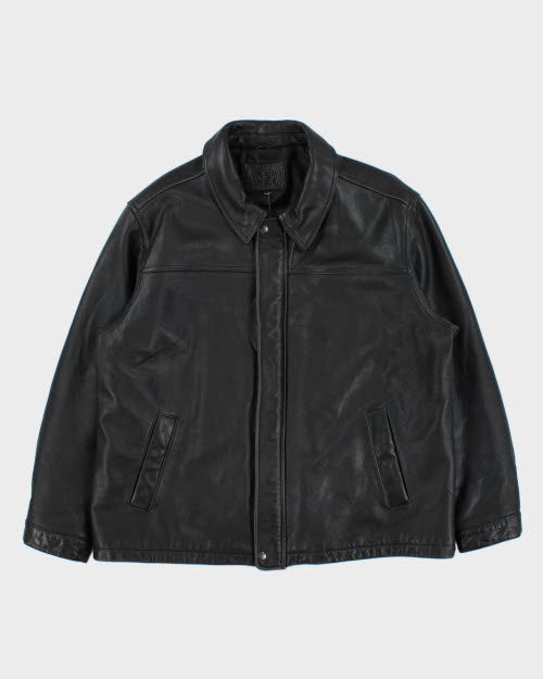 Vintage Togo Biker Leather Jacket - XL