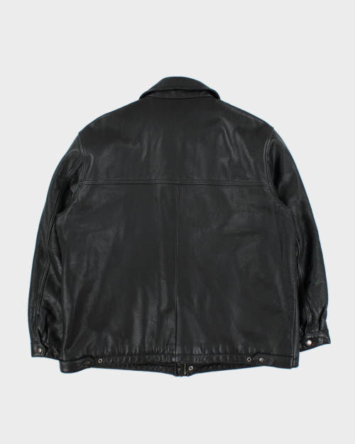 Vintage Togo Biker Leather Jacket - XL