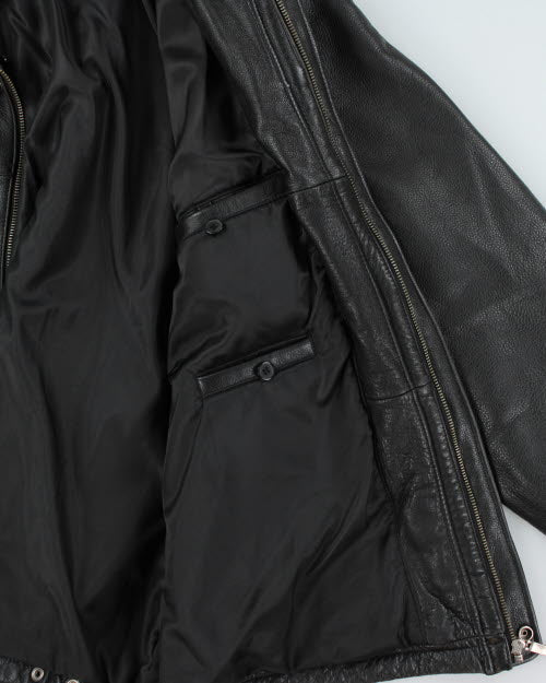 Vintage Togo Biker Leather Jacket - XL