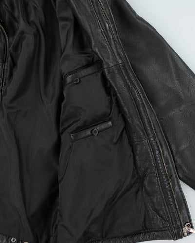 Vintage Togo Biker Leather Jacket - XL
