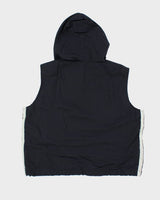 Vintage Y2K Urban Star Sleeveless Windbreaker Jacket - S