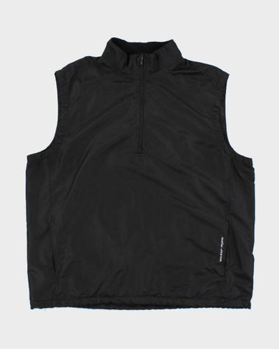 Vintage Y2K Snake Eyes Sleeveless Windbreaker Jacket - XL