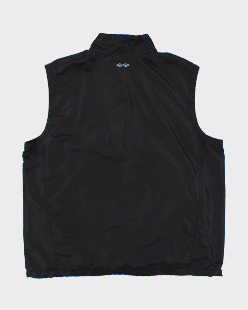 Vintage Y2K Snake Eyes Sleeveless Windbreaker Jacket - XL