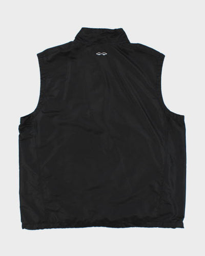 Vintage Y2K Snake Eyes Sleeveless Windbreaker Jacket - XL
