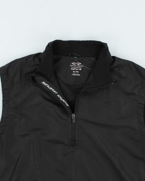 Vintage Y2K Snake Eyes Sleeveless Windbreaker Jacket - XL