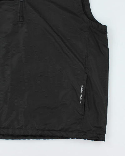 Vintage Y2K Snake Eyes Sleeveless Windbreaker Jacket - XL