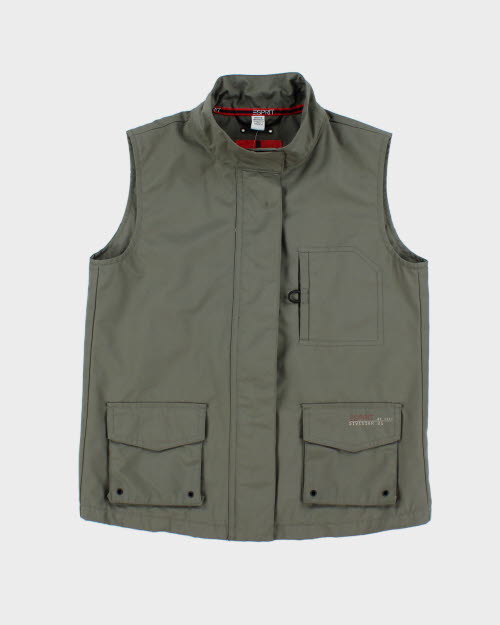 Vintage Y2K Esprit Sleeveless Windbreaker Jacket - S