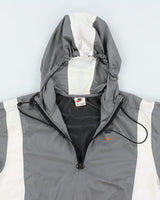 Vintage 90's Nike Windbreaker 1/4 Zip Jacket - M