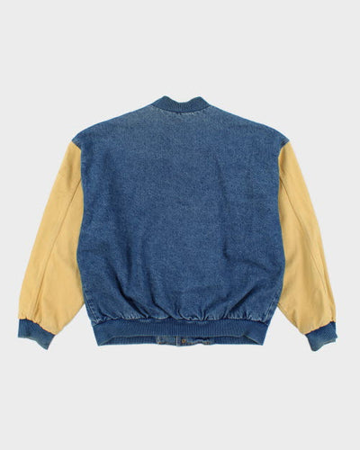 Vintage International Denim Bomber Jacket - XL