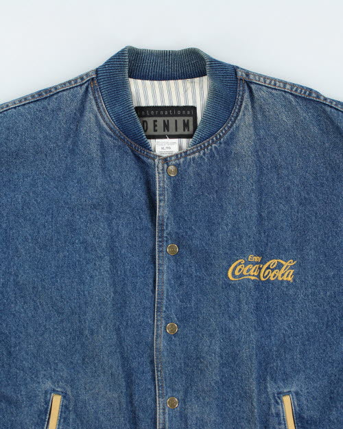Vintage International Denim Bomber Jacket - XL