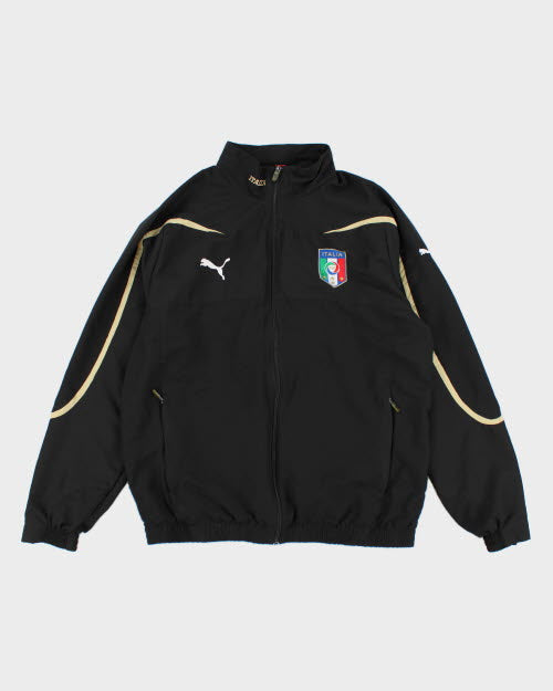 Vintage Puma Italy Football Track Jacket - L
