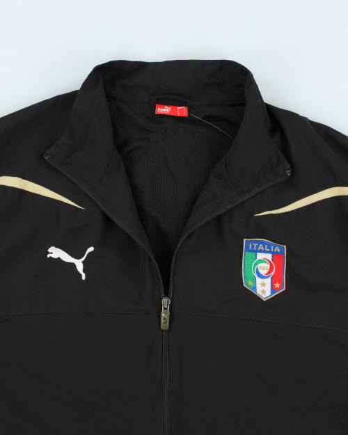Vintage Puma Italy Football Track Jacket - L