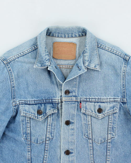 Vintage 90's Levi's Light Wash Denim Jacket - M