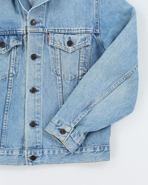 Vintage 90's Levi's Light Wash Denim Jacket - M