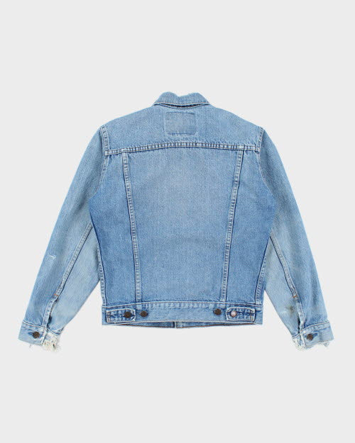 Vintage 90's Levi's Type 2 Light Wash Denim Jacket - S