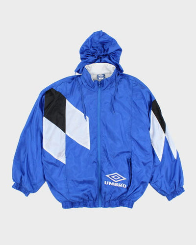 Vintage 90's Umbro Hooded Windbreaker Jacket - M