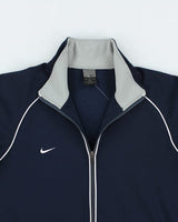 Vintage Y2K Nike Detachable Sleeves Track Jacket - M