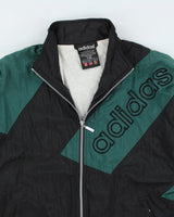 Vintage 90's Adidas Zip Up Windbreaker Jacket - M