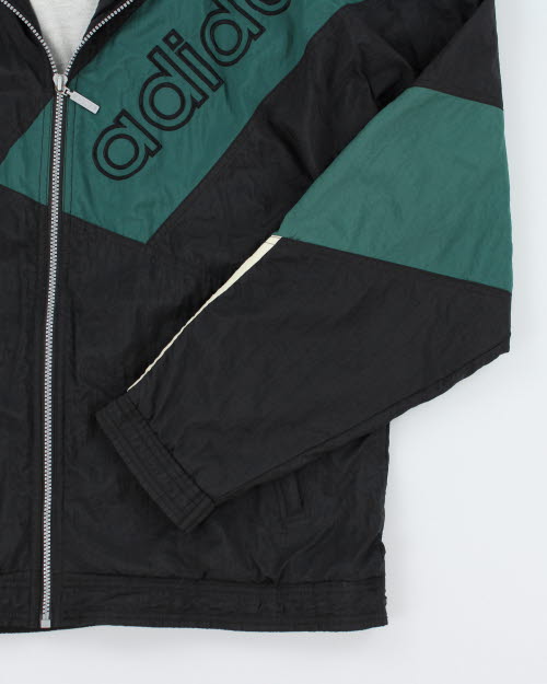Vintage 90's Adidas Zip Up Windbreaker Jacket - M