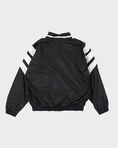 Vintage 90's Adidas Striped Zip Up Windbreaker Jacket - M