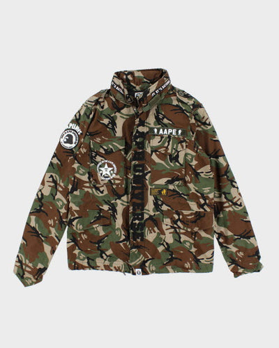 Vintage AAPE Camouflage Heavyweight Jacket - S