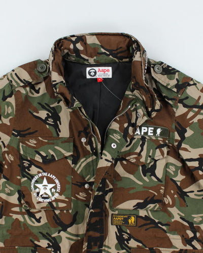 Vintage AAPE Camouflage Heavyweight Jacket - S