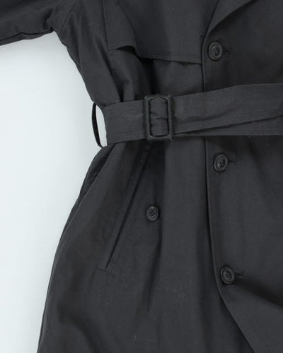 Vintage Pierre Cardin Black Mac - L