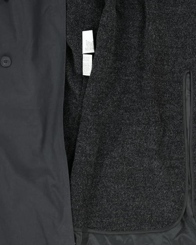 Vintage Pierre Cardin Black Mac - L