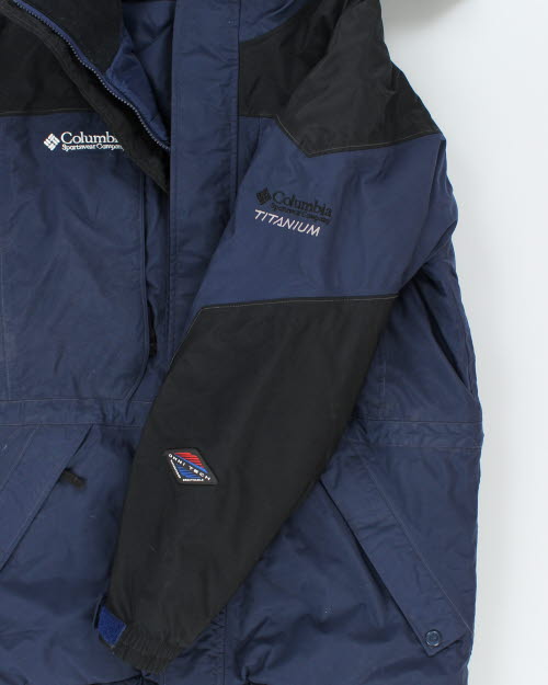 Vintage Columbia Expedition Hooded Puffer Jacket - L