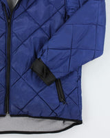 Vintage 90's Nike Quilted Zip Up Jacket - M