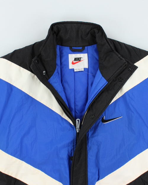 Vintage 90's Nike Patterned Oversized Jacket - L