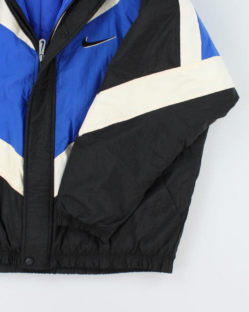Vintage 90's Nike Patterned Oversized Jacket - L