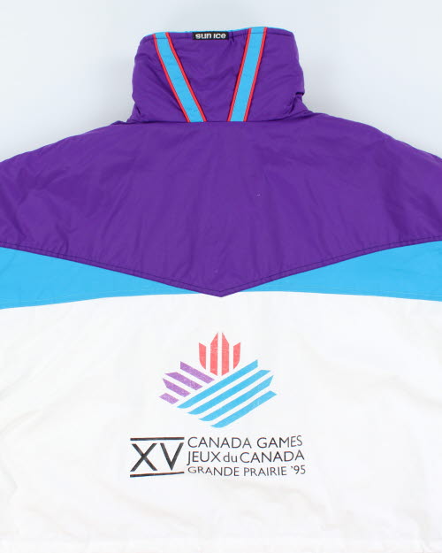 Vintage SUNICE Quilted Oversized Ski Jacket - M