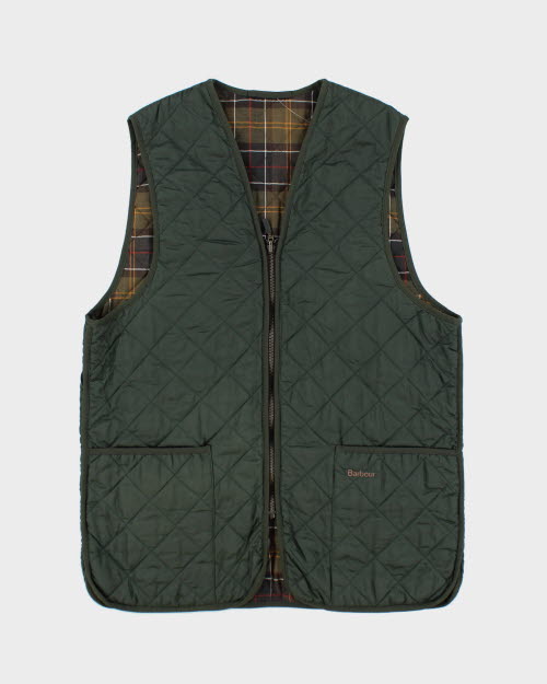 Vintage Barbour Quilted Gilet - L