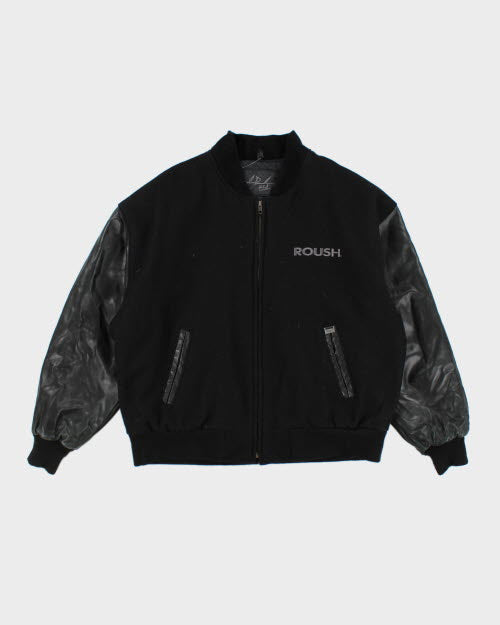 Vintage Reed Embroidered Varsity Jacket - L