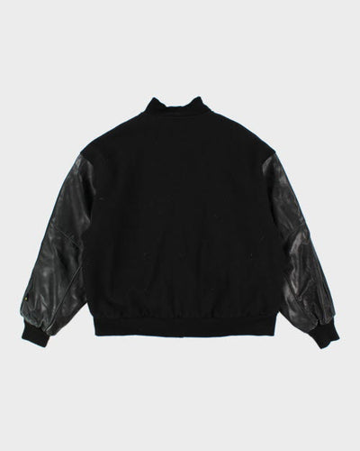 Vintage Reed Embroidered Varsity Jacket - L