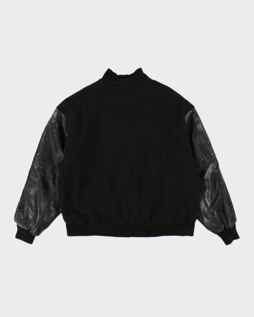 Vintage Reed Embroidered Varsity Jacket - L
