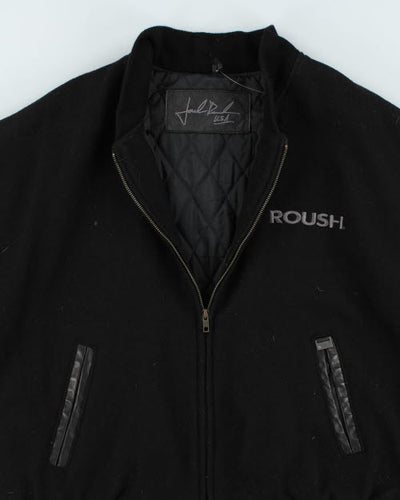 Vintage Reed Embroidered Varsity Jacket - L