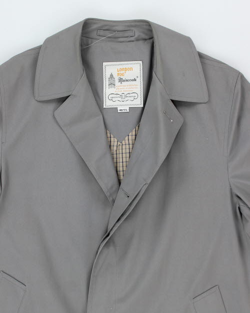 Vintage 90's London Fog Long Overcoat - L
