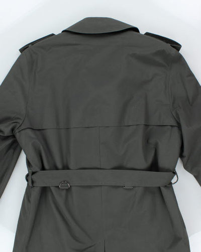 Vintage 90's Heavyweight London Fog Lined Long Overcoat - M