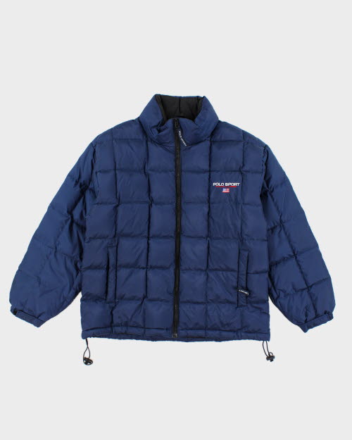 Vintage Y2K Polo Sport Puffer Jacket - M