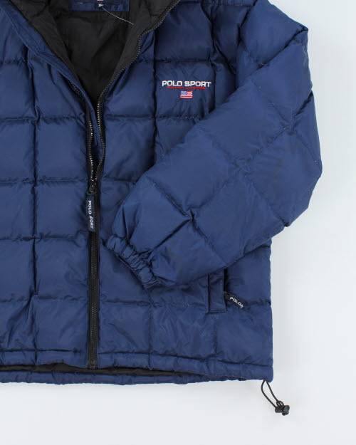 Vintage Y2K Polo Sport Puffer Jacket - M