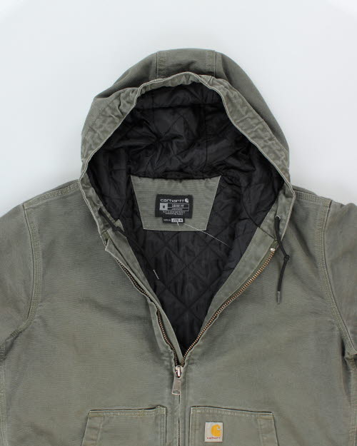 Vintage Carhartt Heavyweight Hooded Active Jacket - M
