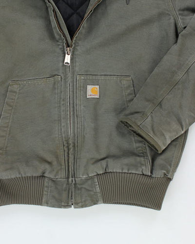 Vintage Carhartt Heavyweight Hooded Active Jacket - M