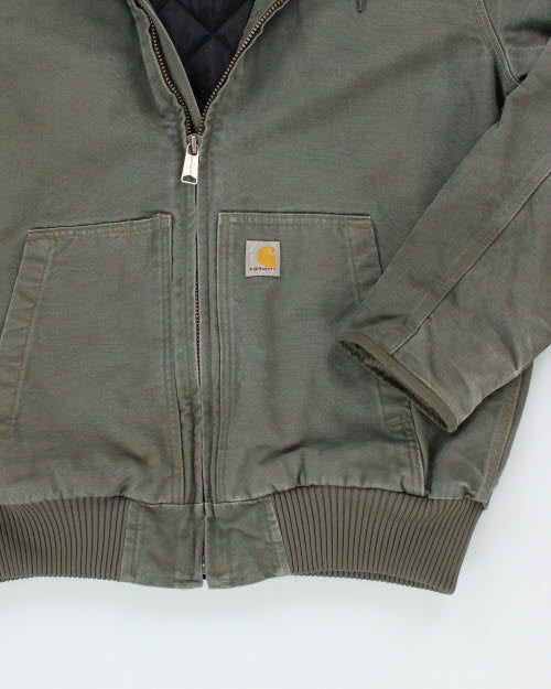 Vintage Carhartt Heavyweight Hooded Active Jacket - M
