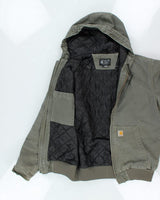 Vintage Carhartt Heavyweight Hooded Active Jacket - M