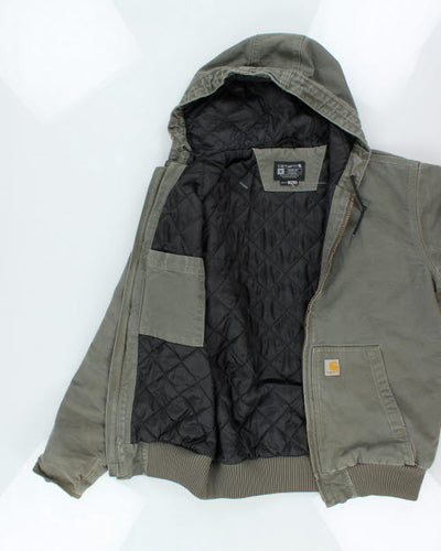Vintage Carhartt Heavyweight Hooded Active Jacket - M
