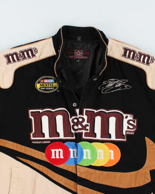 Vintage M&amp;M's Embroidered Racing Jacket - XXL