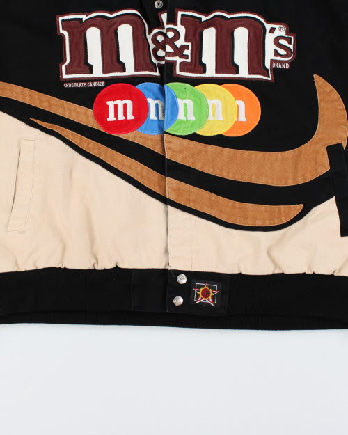Vintage M&amp;M's Embroidered Racing Jacket - XXL