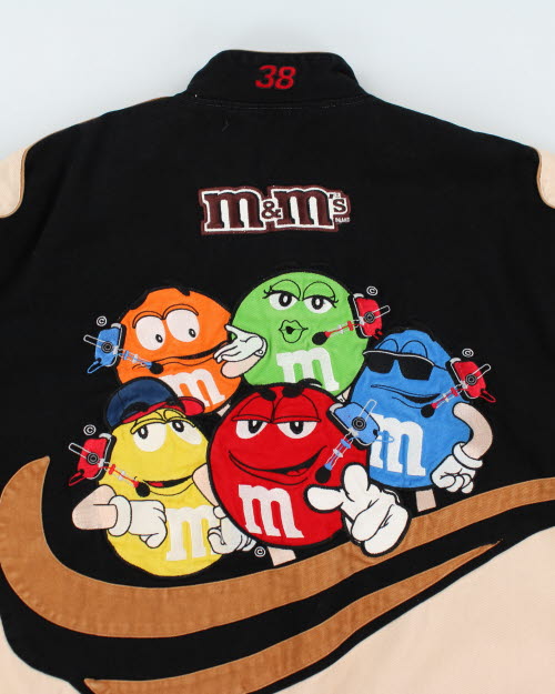 Vintage M&amp;M's Embroidered Racing Jacket - XXL